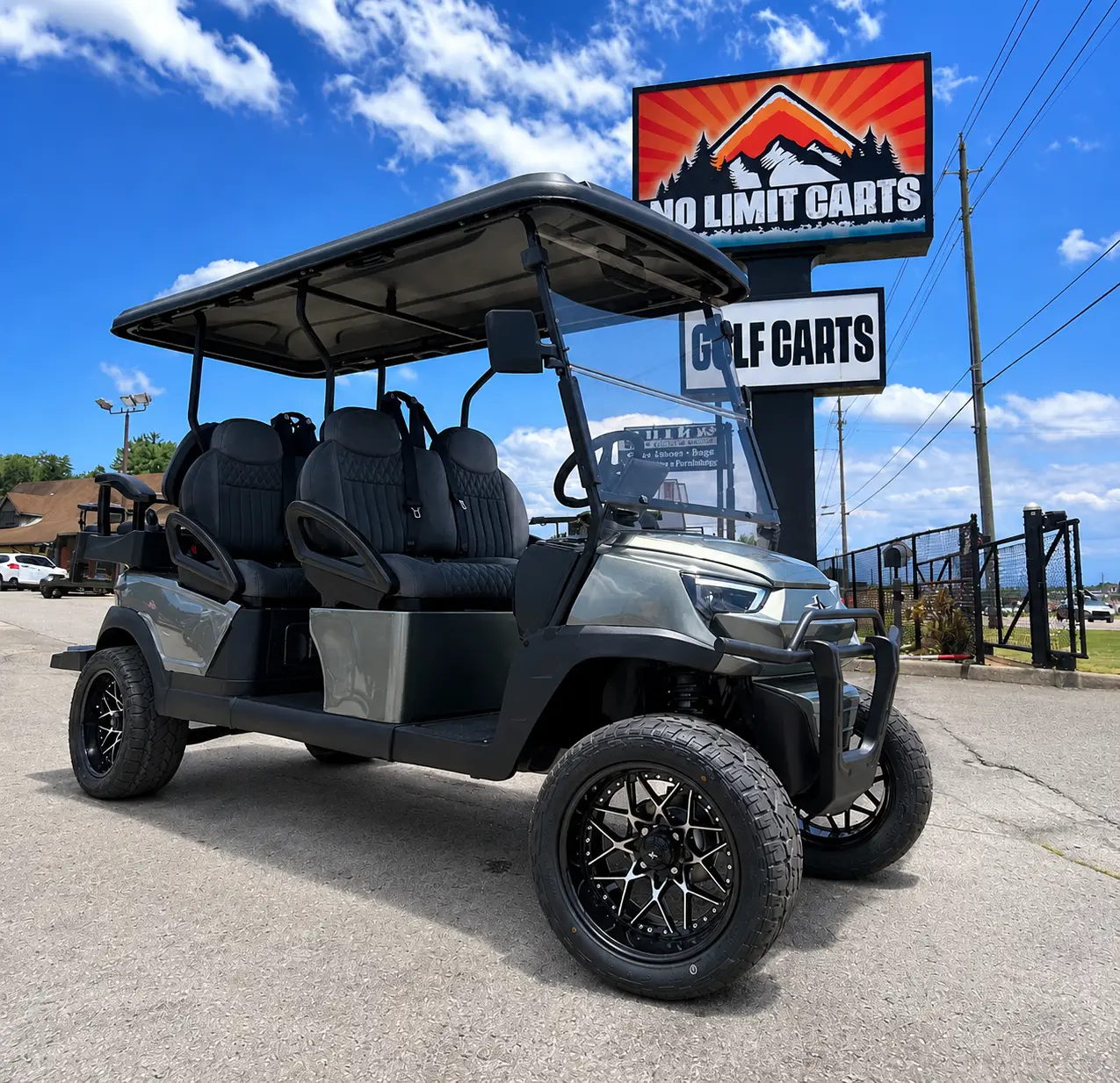Atlas Six Passenger Golf Cart For Sale