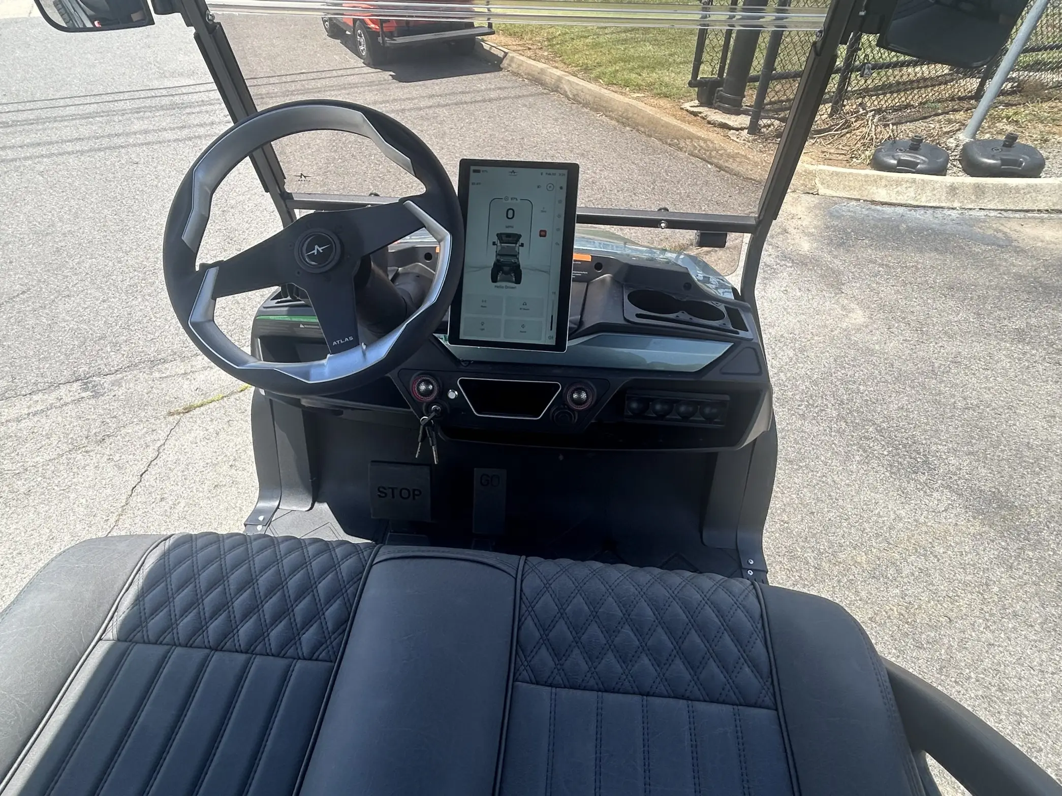 Atlas Six Passenger Golf Cart For Sale - Image 6
