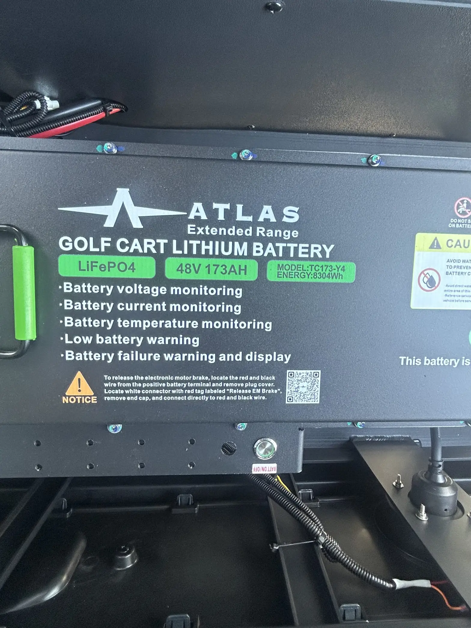 Atlas Six Passenger Golf Cart For Sale - Image 7